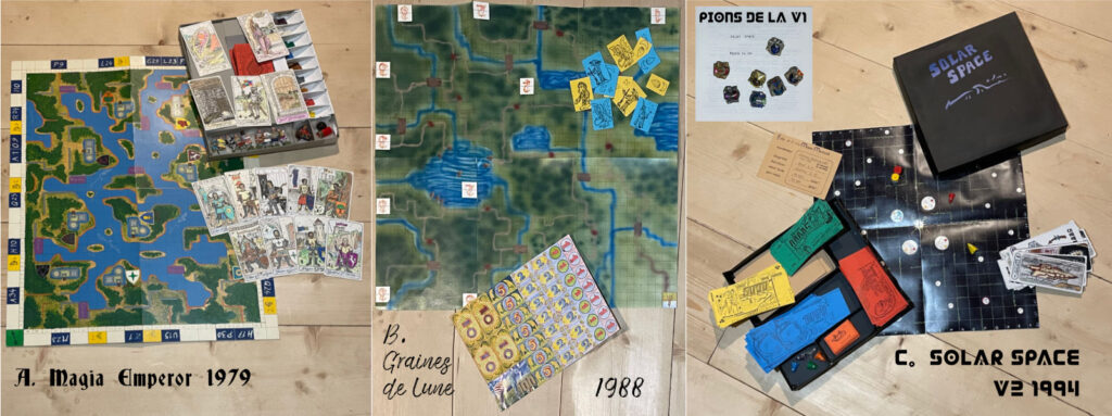 Prototypes de jeux inventés
